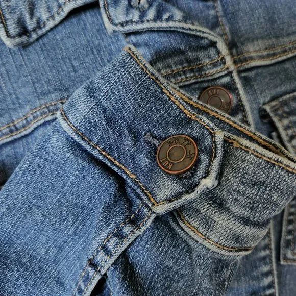 KUT from the Kloth Jean Denim Jacket size XL fits L 10 - Picture 6 of 17